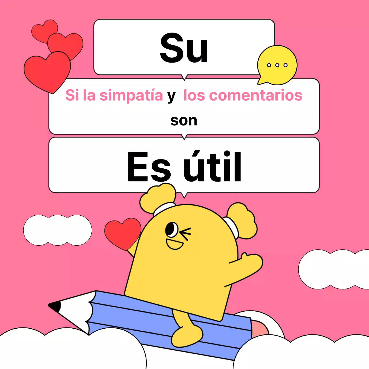 Boletín principal en miniatura con acentos naranjas y amarillos