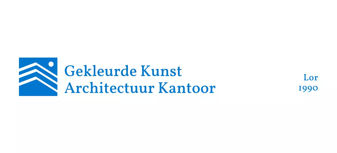 Strakke, klassieke stijl, merkkleurontwerp