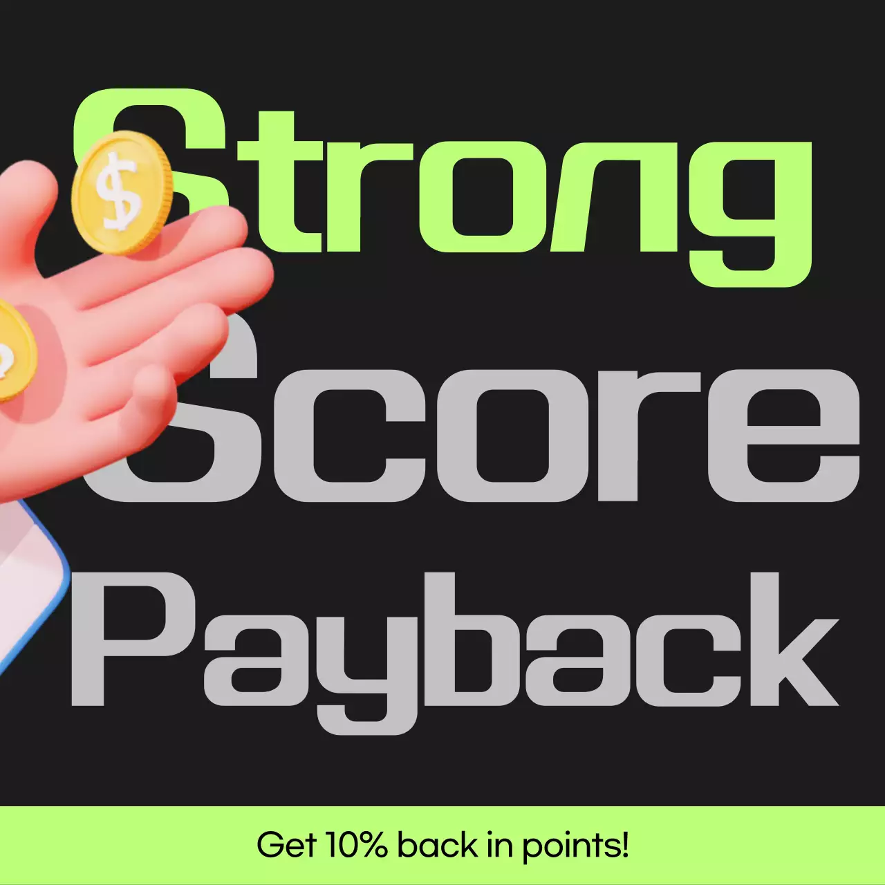 Bài đăng hoàn vốn điểm cyberpunk màu đen và xanh nhạt