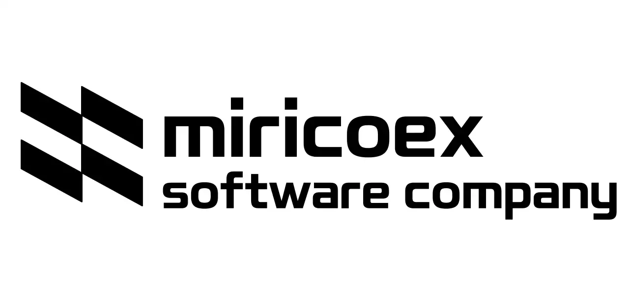 傾いた図形をコンセプトにした企業ロゴ