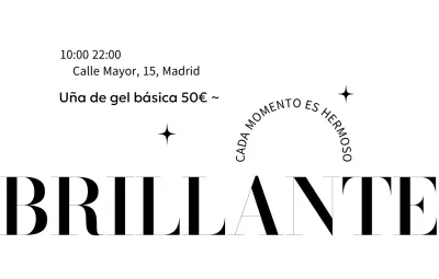 Lujoso salón de belleza con diseño de texto con gracias y purpurina