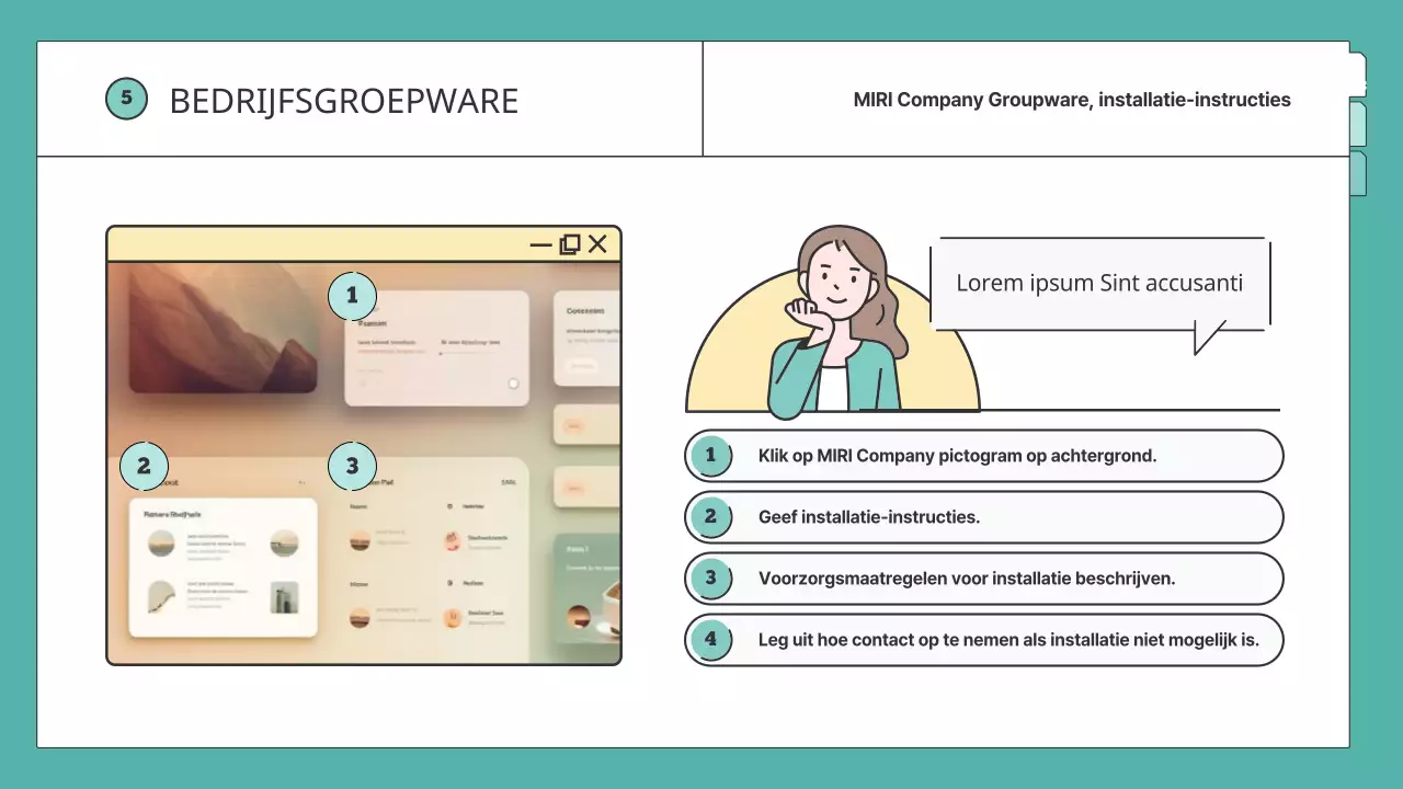 Eenvoudige HR-training uitgelegd in mint en geel
