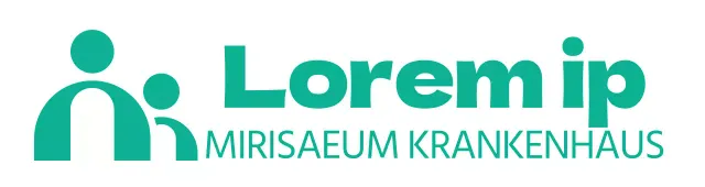 Einfaches illustriertes Krankenhauslogo