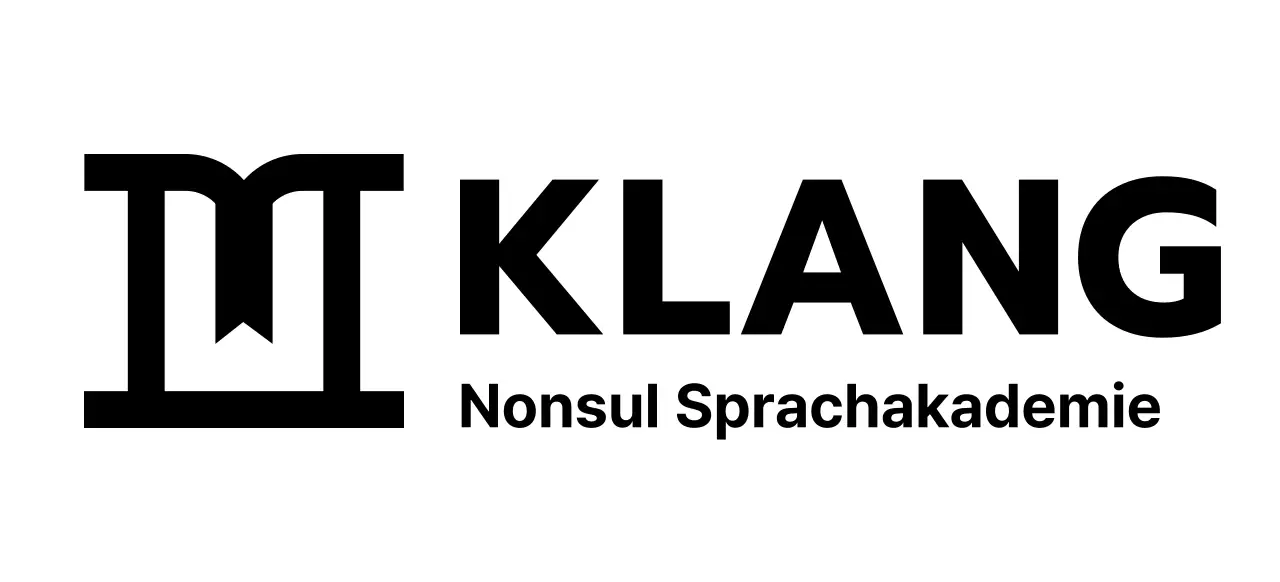 Entwurf einer Redeschule mit einem Symbol, das ein Podium darstellt