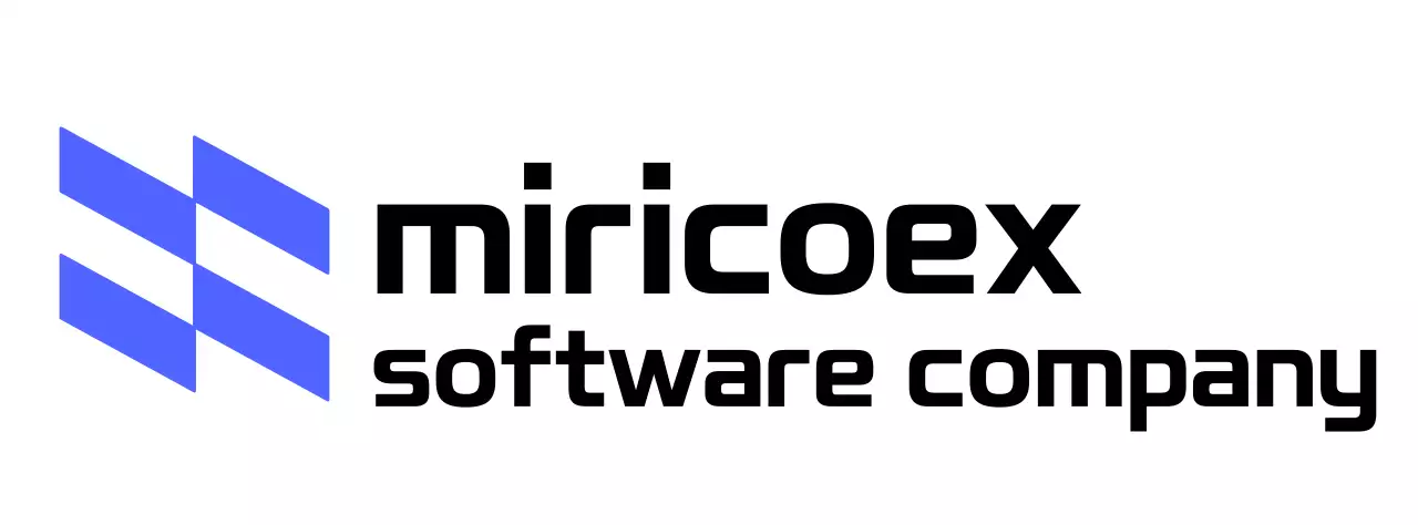 Corporate logo with a slanted shape concept