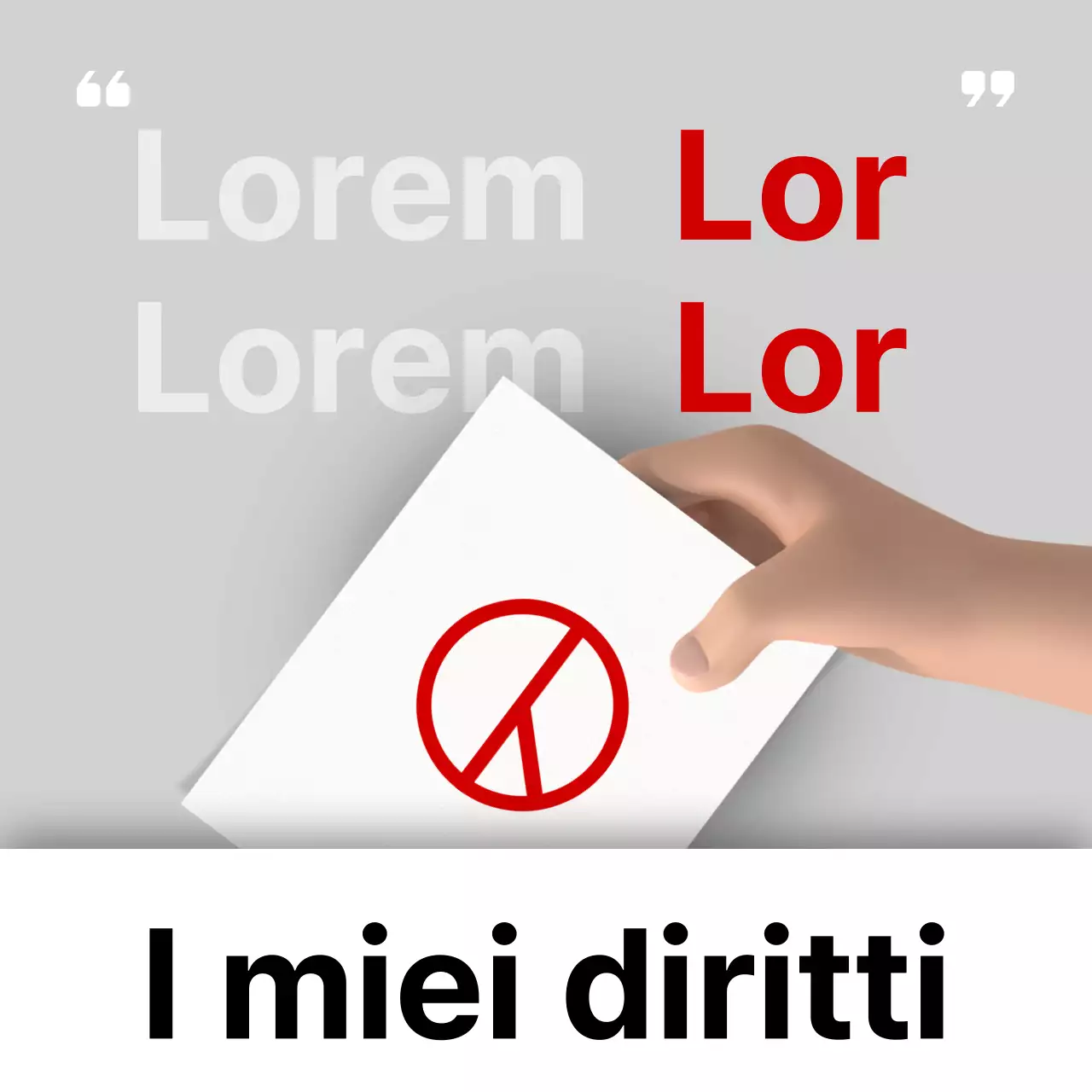 Promuovere le tendenze di voto dei rossi e dei neri