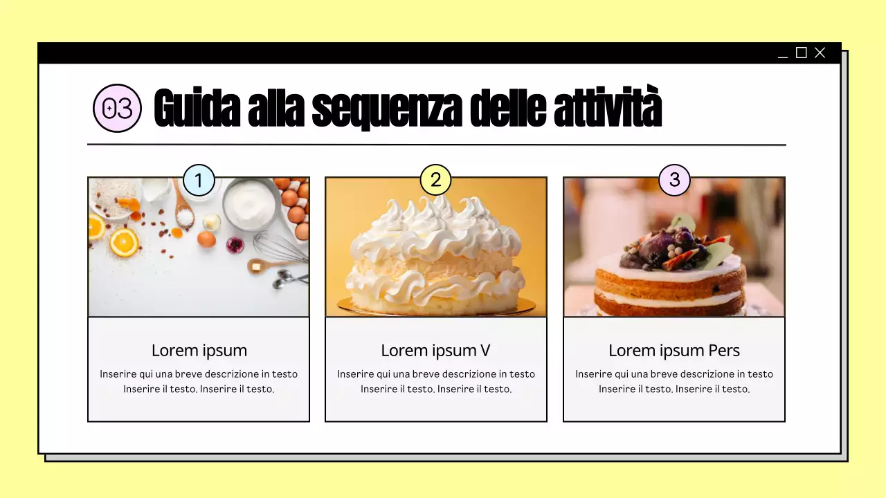 Una carrellata di attività nei centri comunali gialli nella presentazione