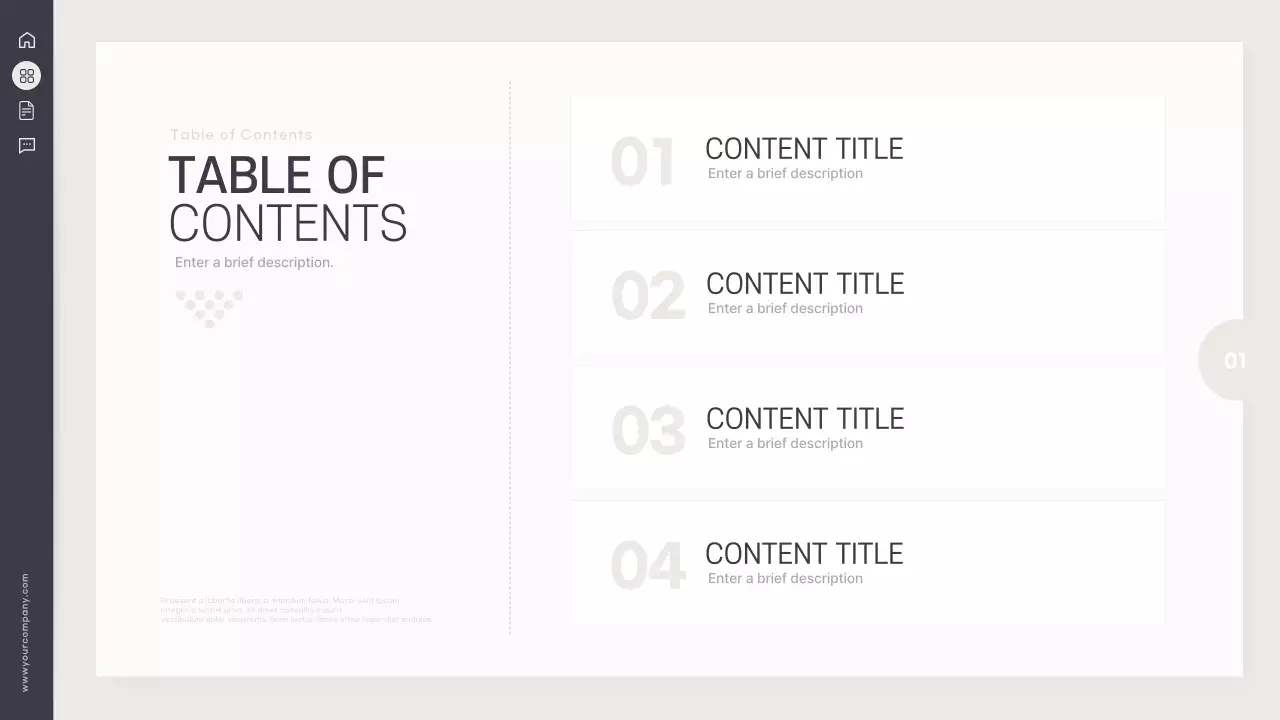 Presentasi Panduan Minimal Abu-abu