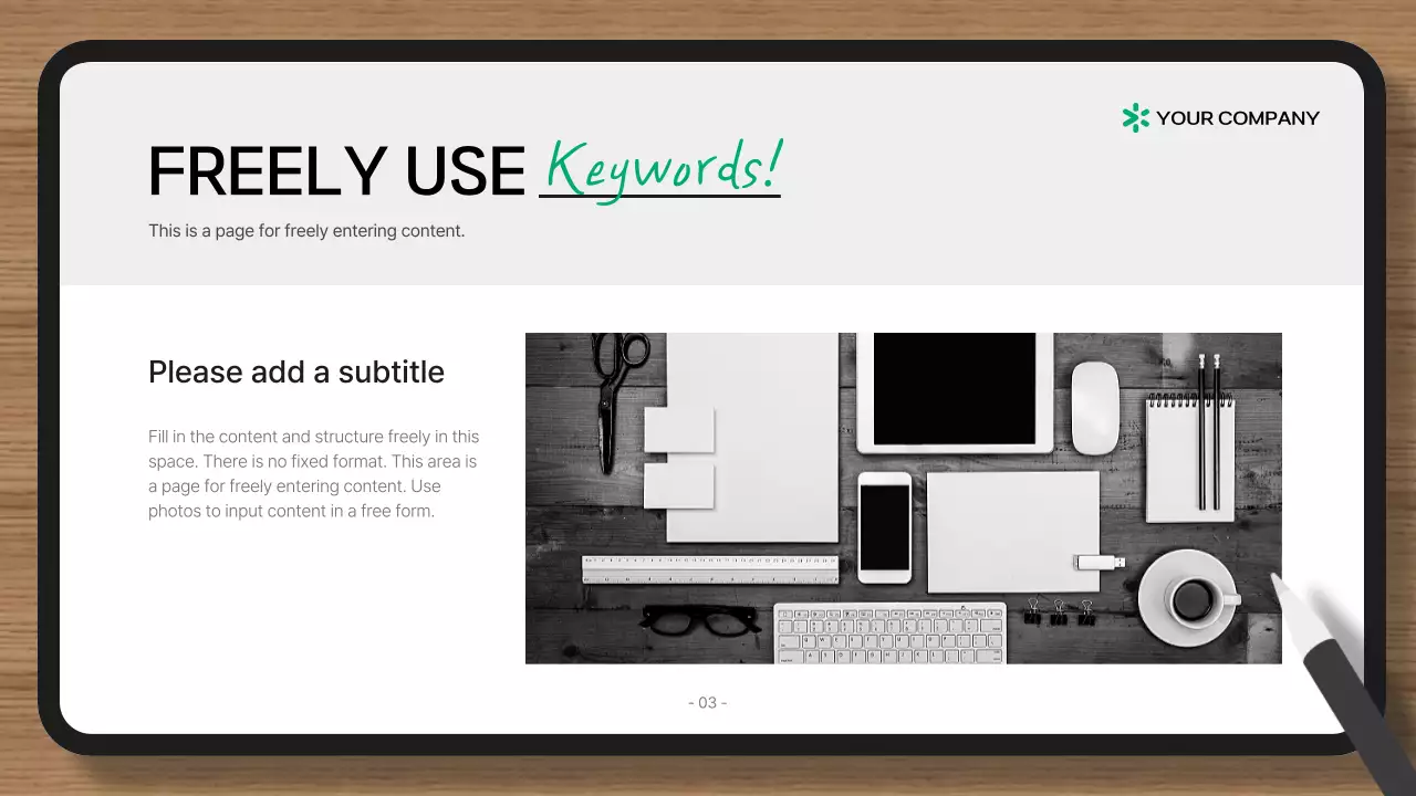 White Modern Business Presentation