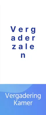 Gids voor vergaderruimten met blauw verloop