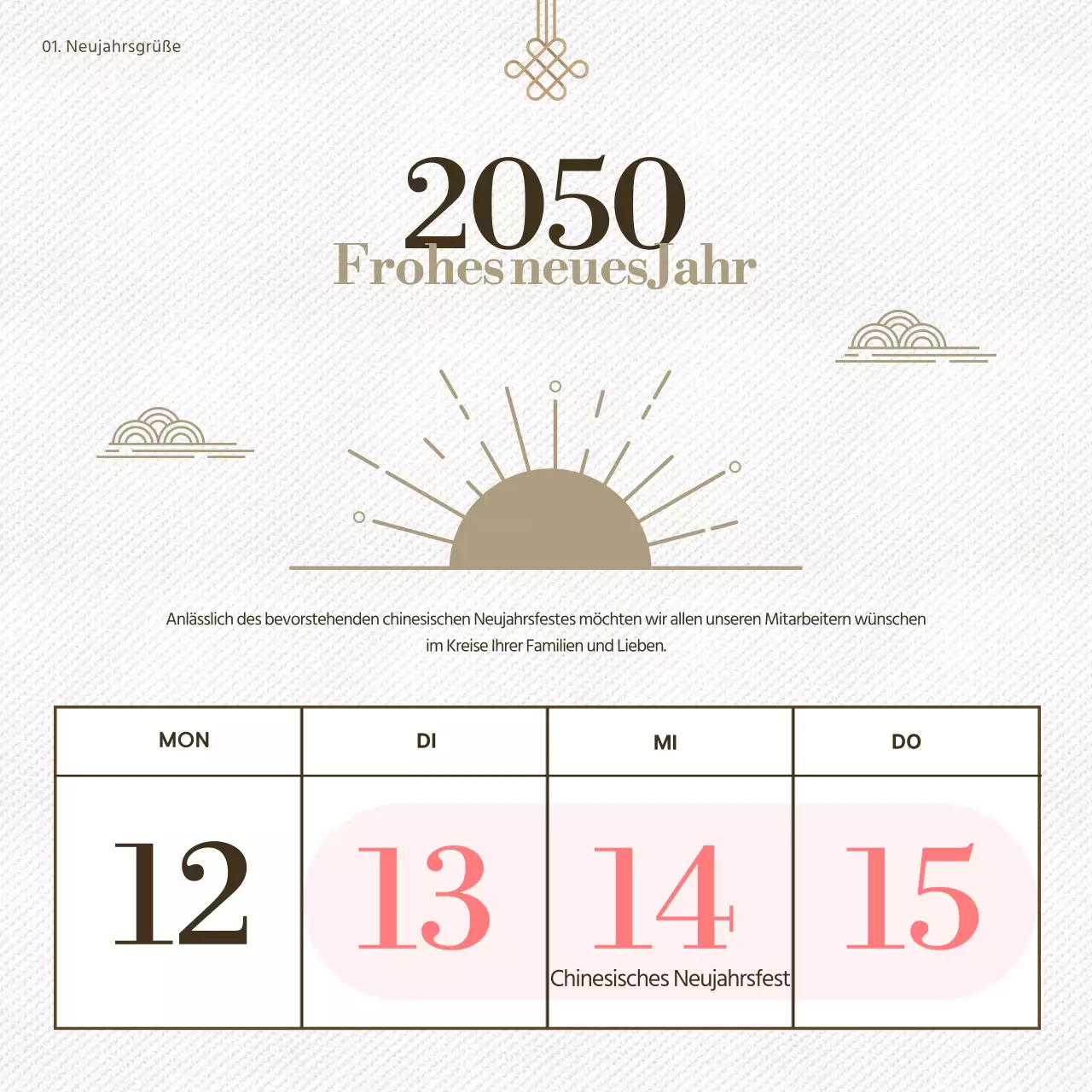 Ein Jahr im Leben des beige-gelben Marketings