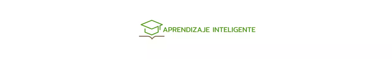 Smart Learning con gorra verde de soltero y logotipo de ilustración de libro