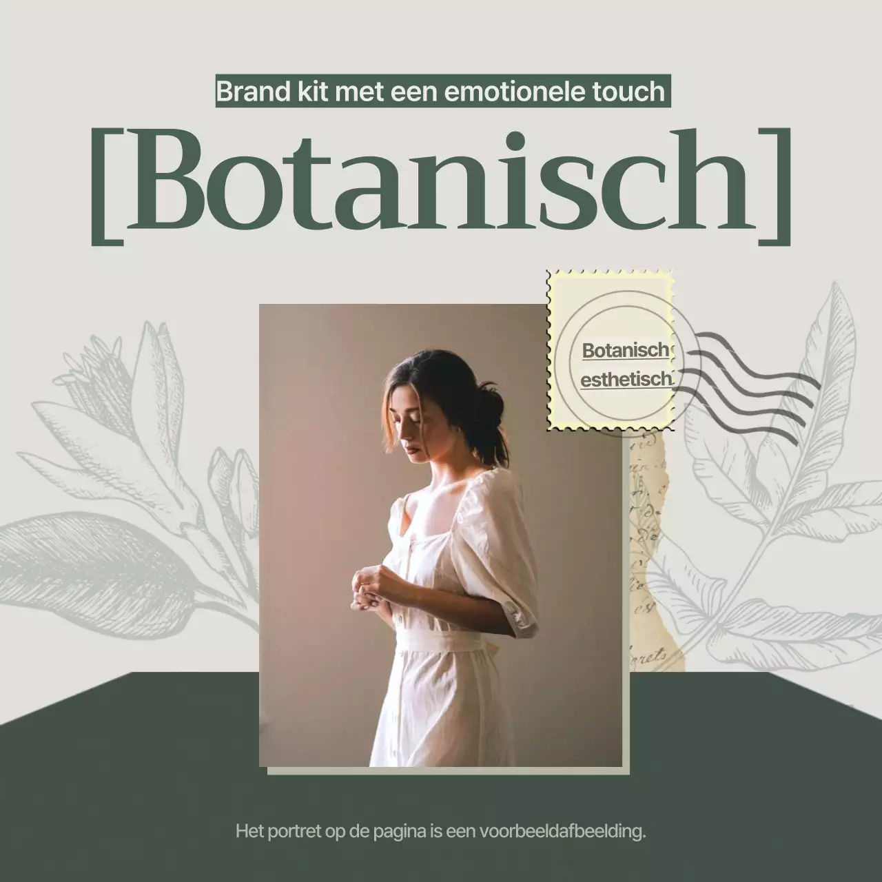 Khaki's klassieke emotionele merkpost