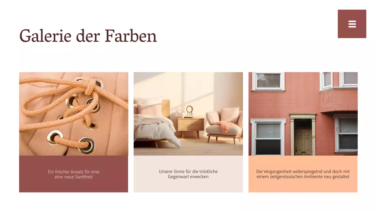 Beige und Weiß Einfache Farbe Trendbericht Ressourcen