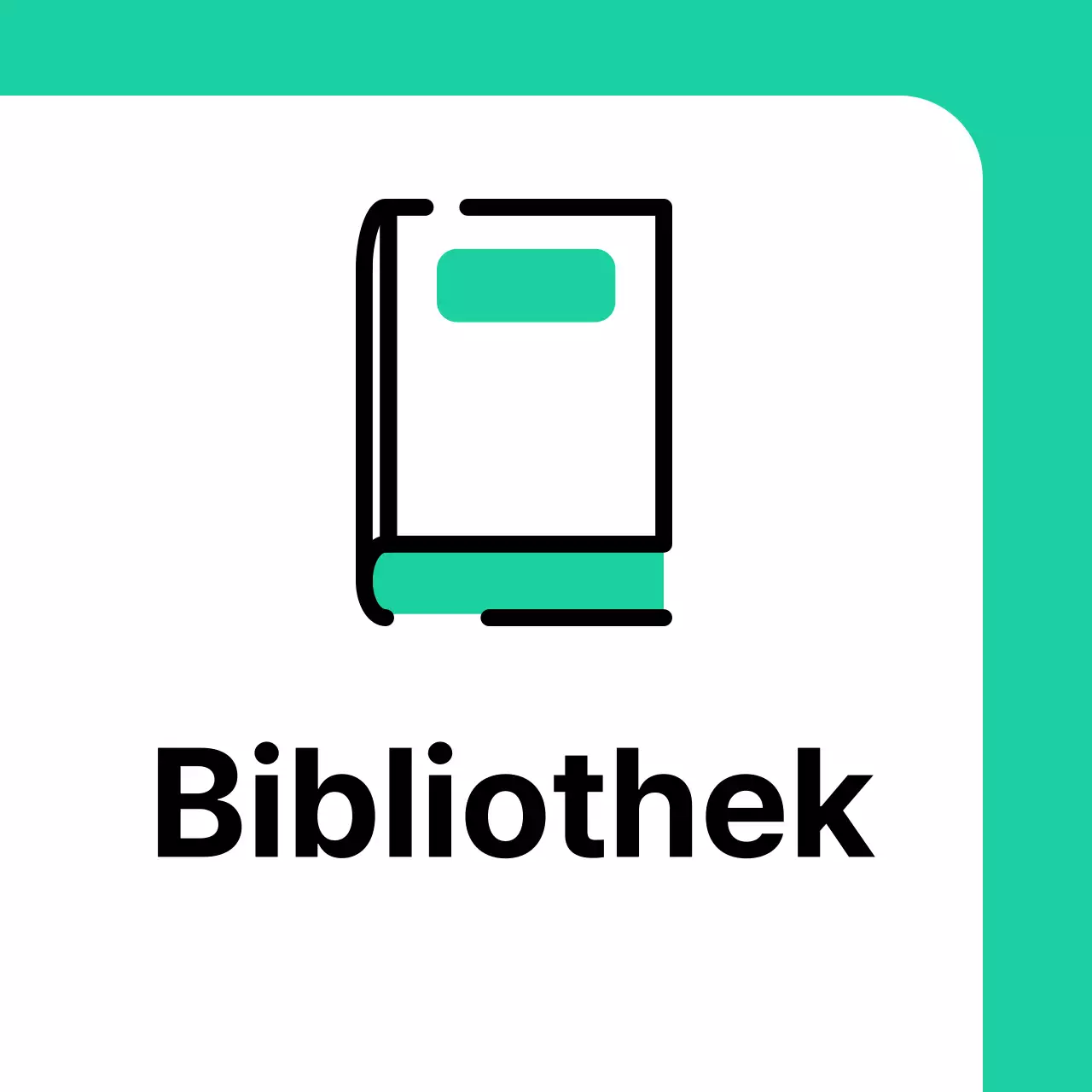 Führer zur Mint Green Book Library