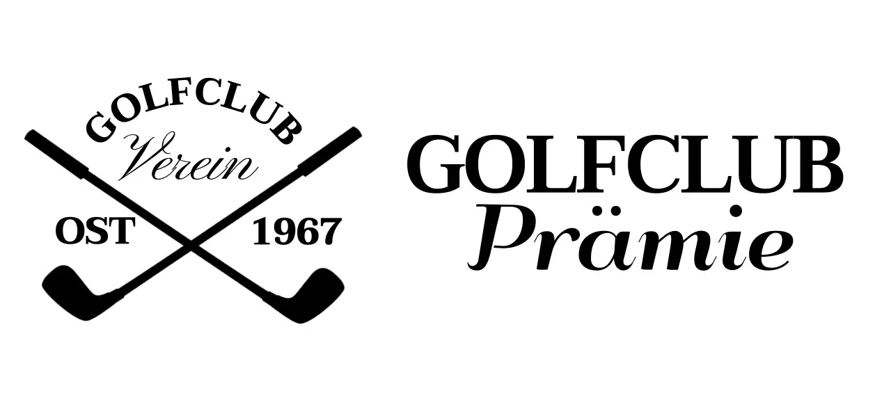 Golfschläger mit dem Logo des Golfclubs für ein stilvolles Aussehen