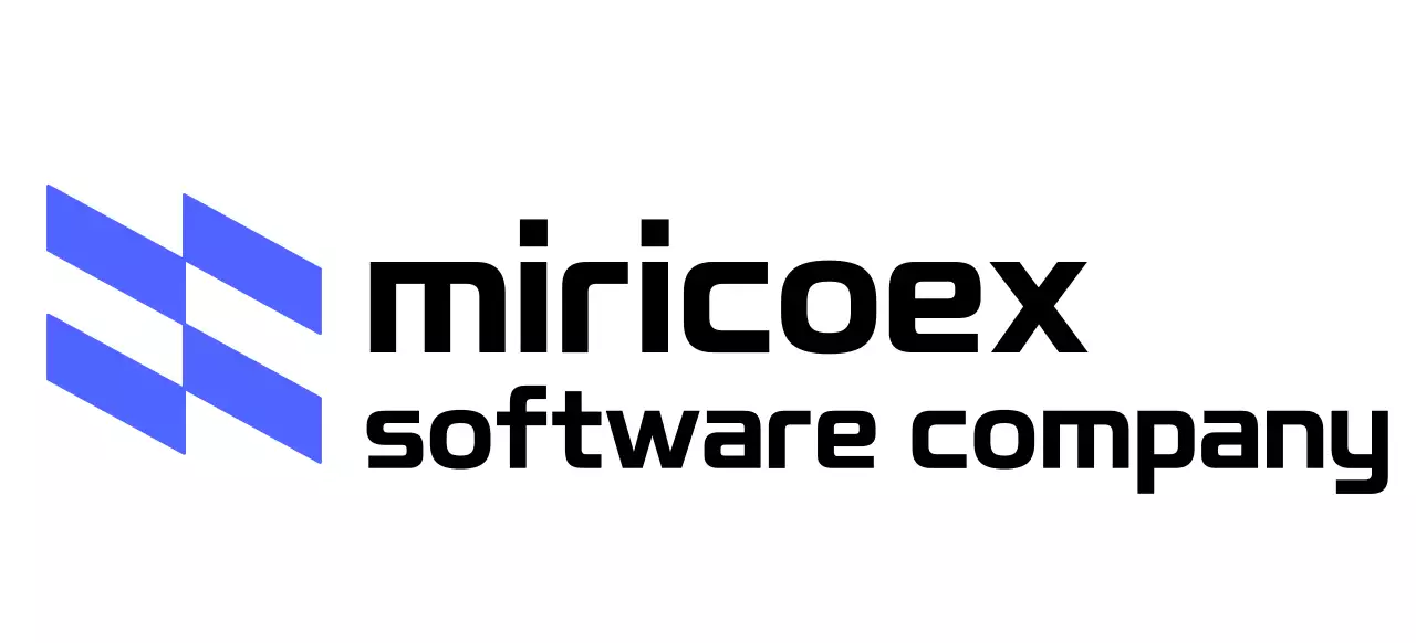 傾いた図形をコンセプトにした企業ロゴ