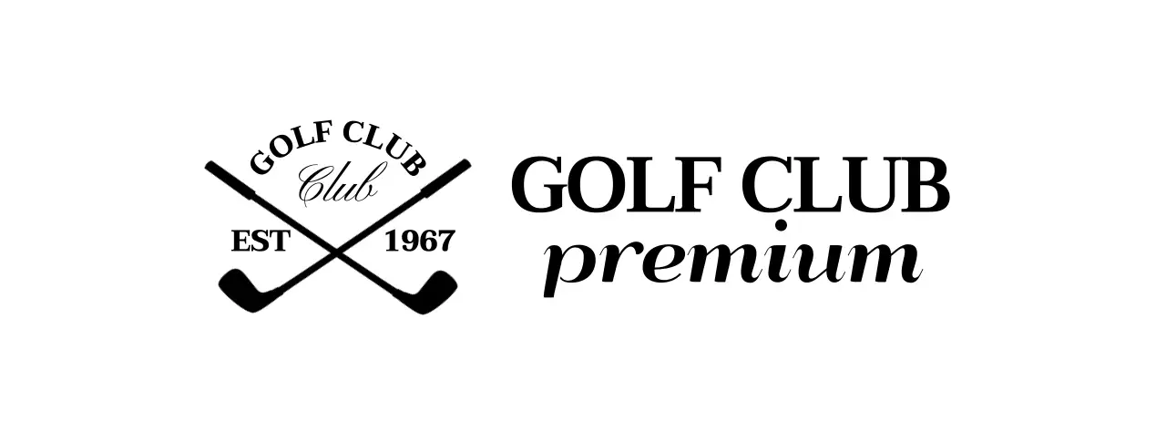 Câu lạc bộ golf sang trọng có logo câu lạc bộ golf