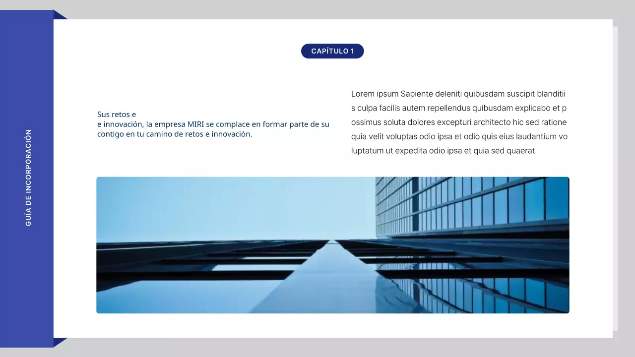 Material de formación en RRHH de Blue's