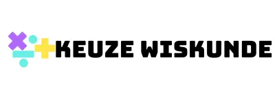 Wiskunde school met veelkleurig wiskunde symbool logo concept