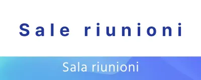 Guida alle sale riunioni con sfumature blu