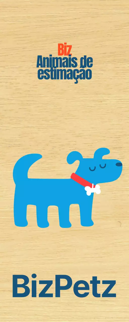 Promover um simples café de cachorrinhos azuis e bonitos