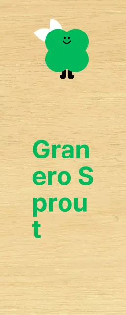 Personaje Planta Verde Simpática Clase de Kindergarten