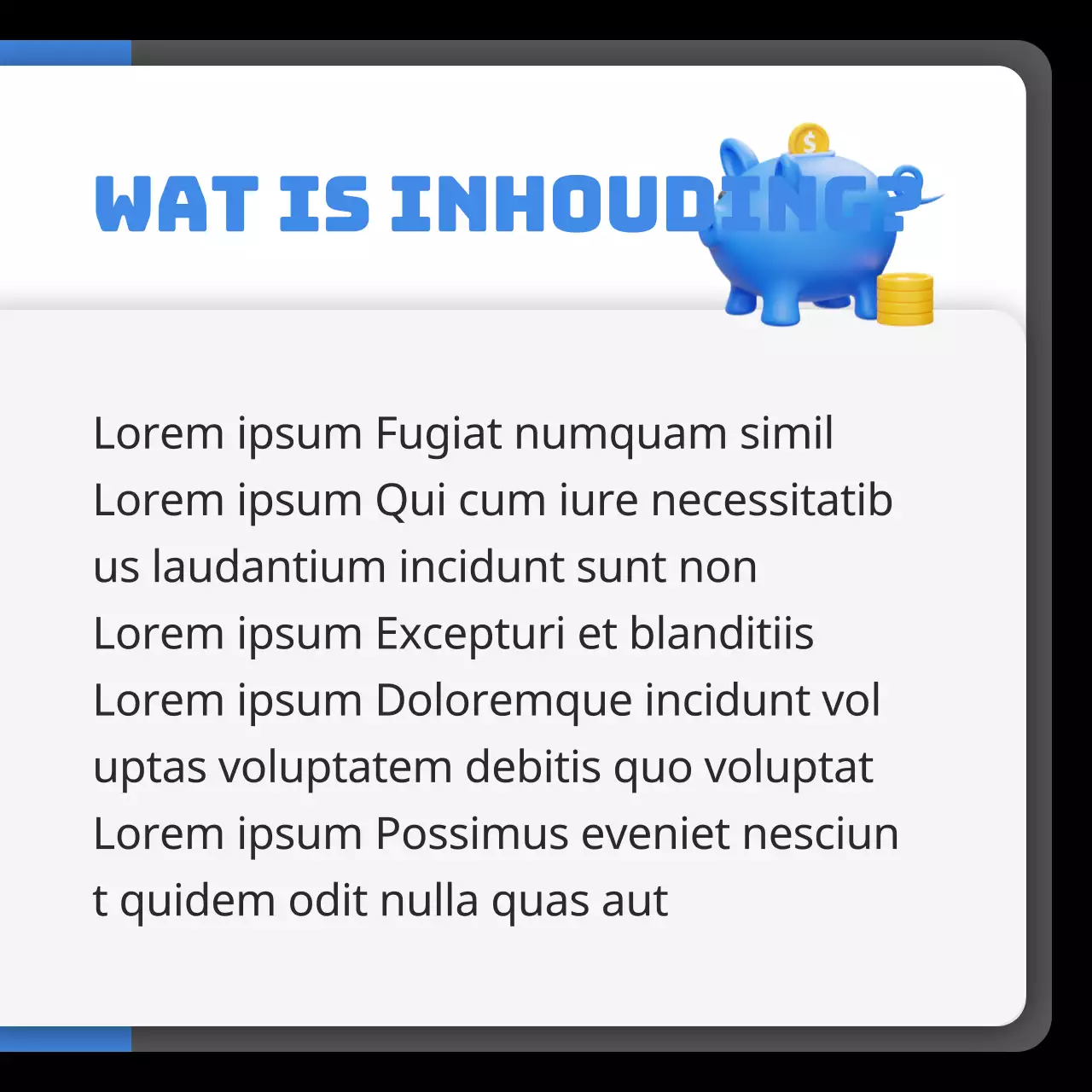 Fiscale boekhouding gemarkeerd in zwart en blauw