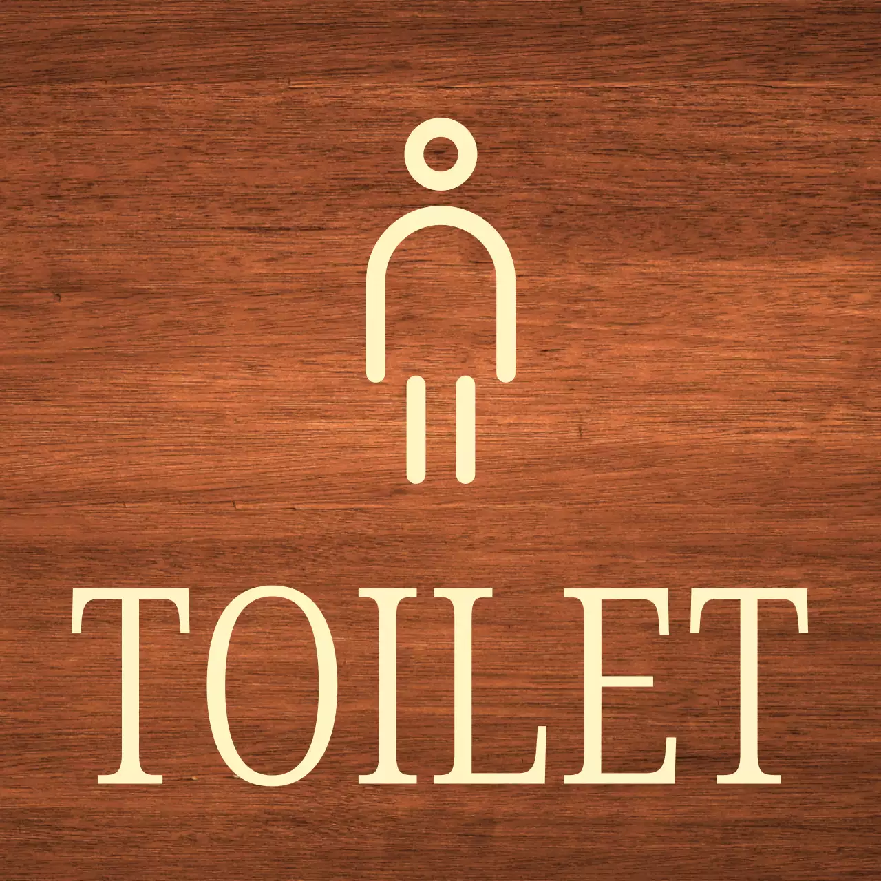 ベージュ 男 アイコン トイレの位置案内