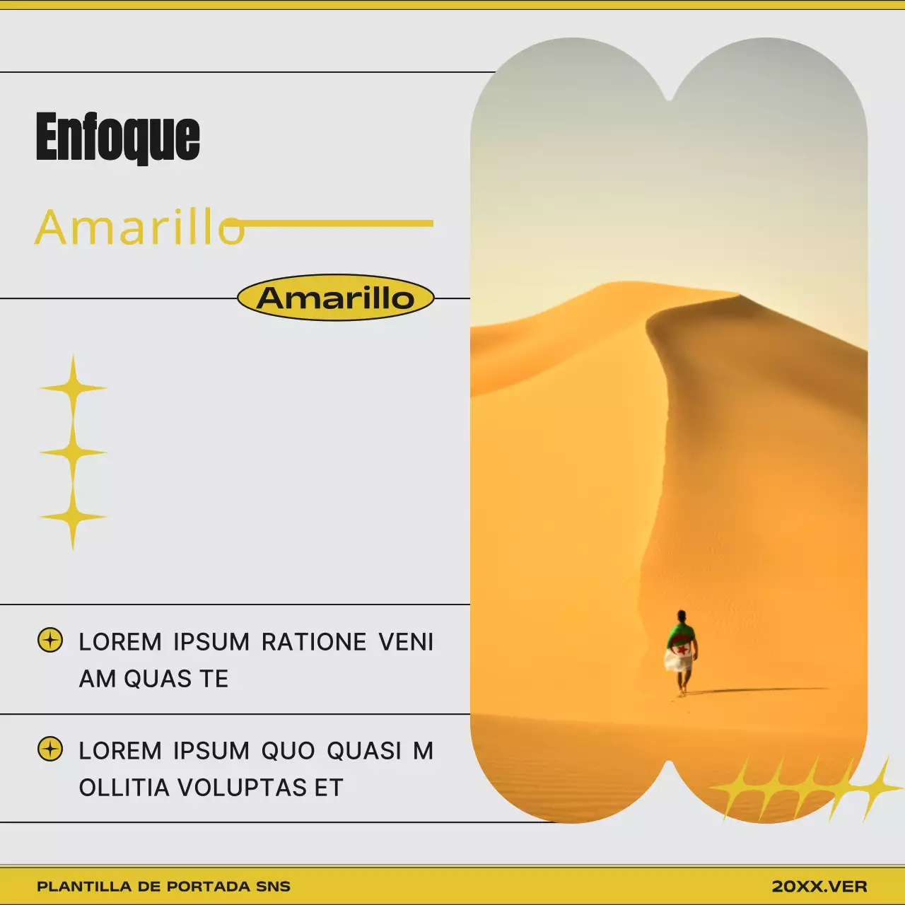 Promover una variación de color de portada moderna en arco iris y blanco