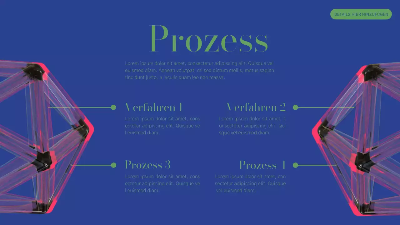 Green and Pink Modern Business Profile Report