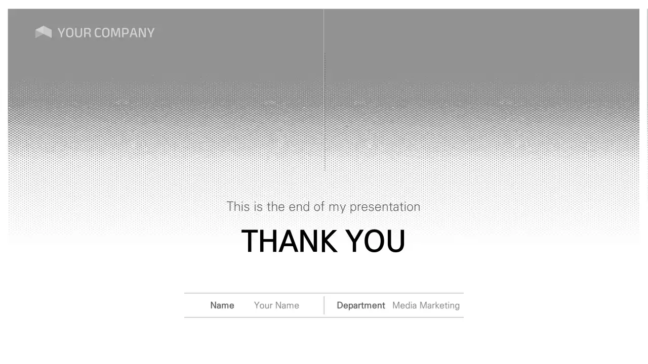 A simple black and white layout variation presentation