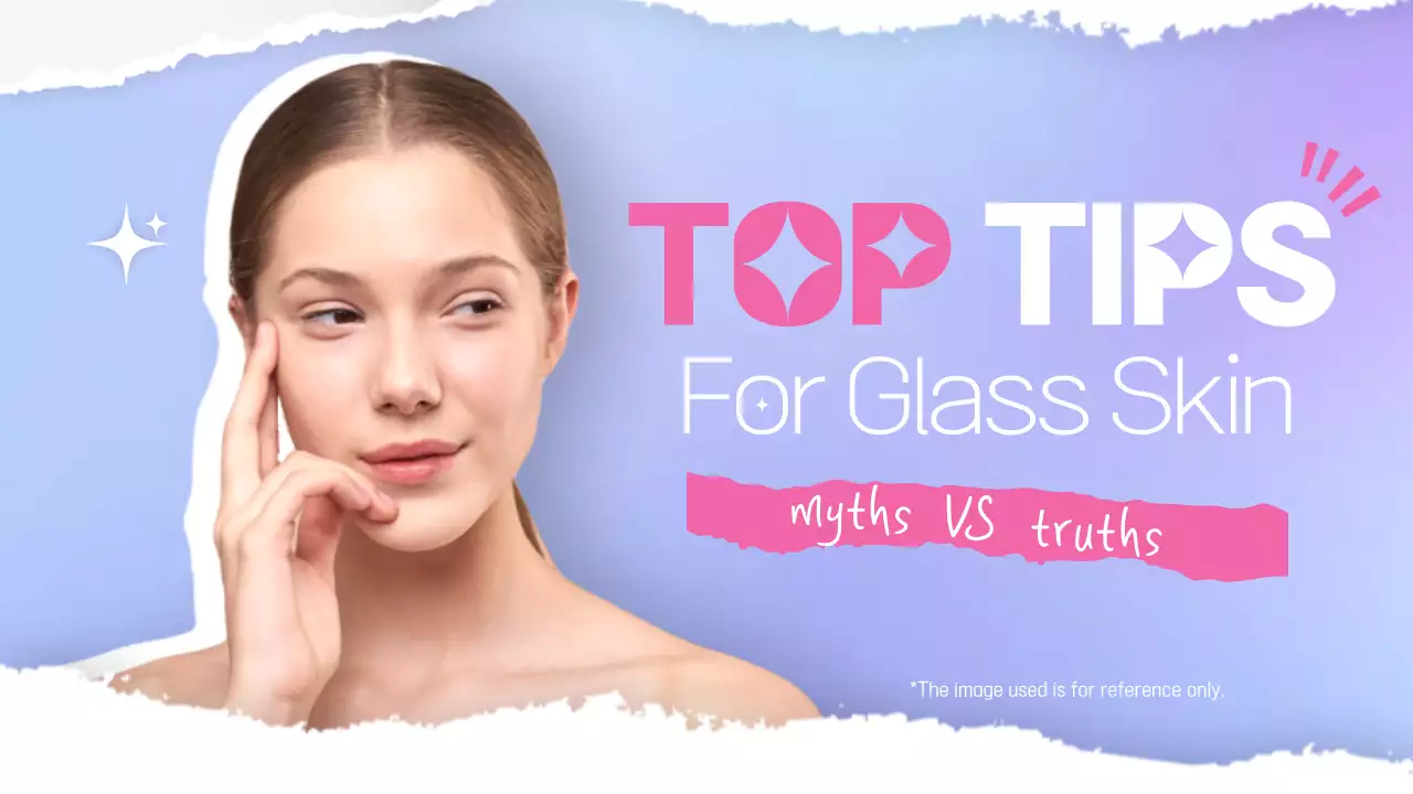 Blue Modern Skincare Guide YouTube Thumbnail