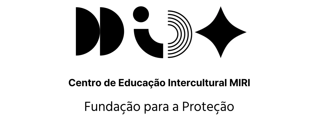 Logotipo de design de centro cultural em geometria logotipo