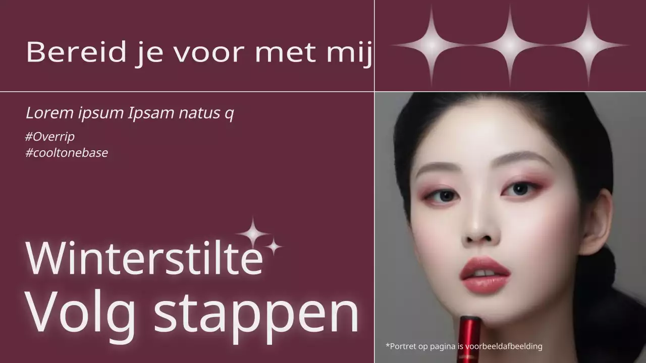 Over Borah's eenvoudige wintermake-up look