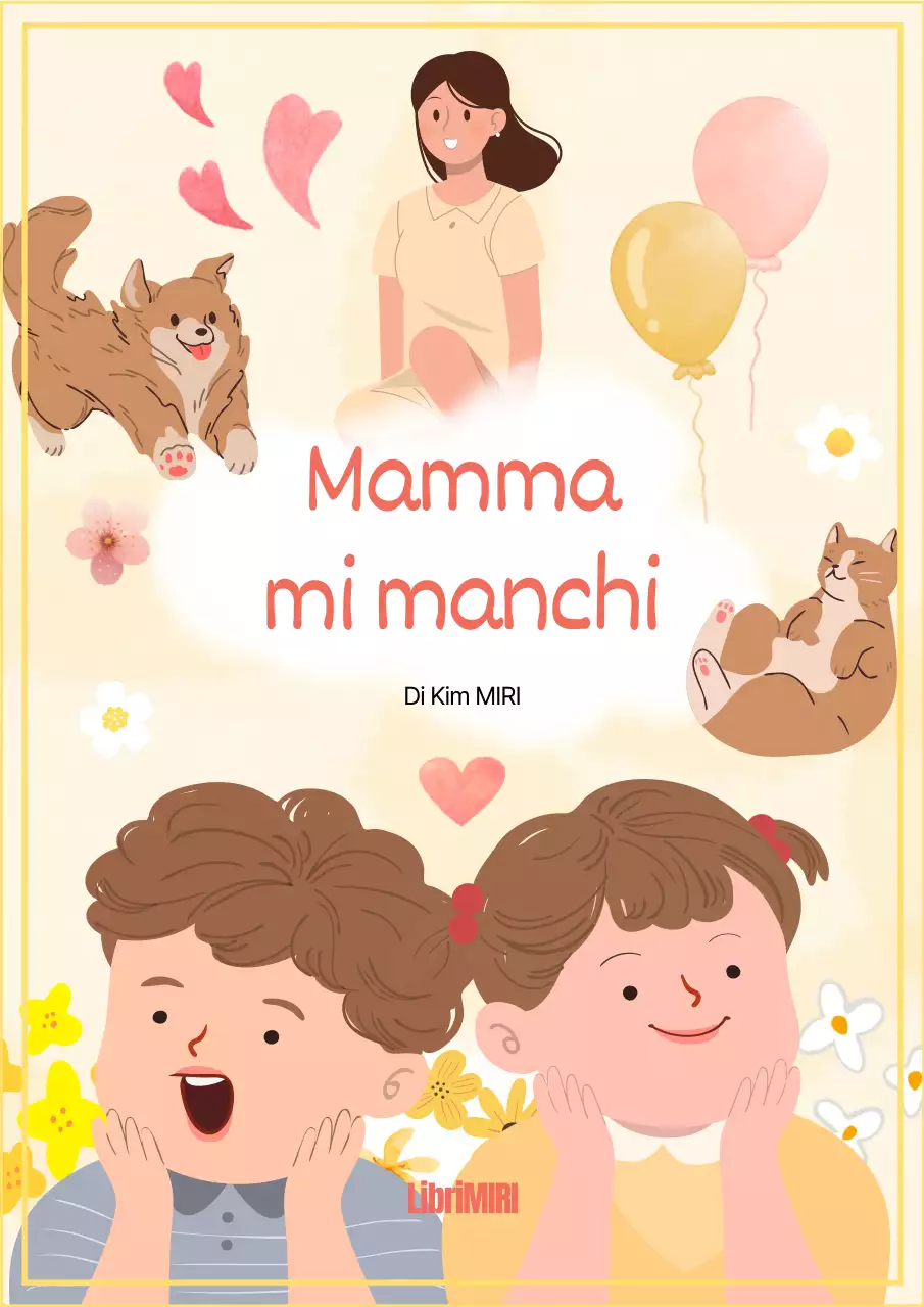 Simpatica copertina di libro in giallo e rosa