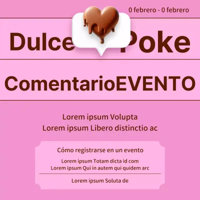 Promueva un sencillo evento rosa de comentarios en las redes sociales