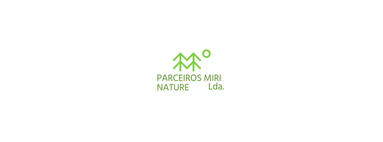 Conservação da natureza com ilustrações simples de árvores e cores verdes
