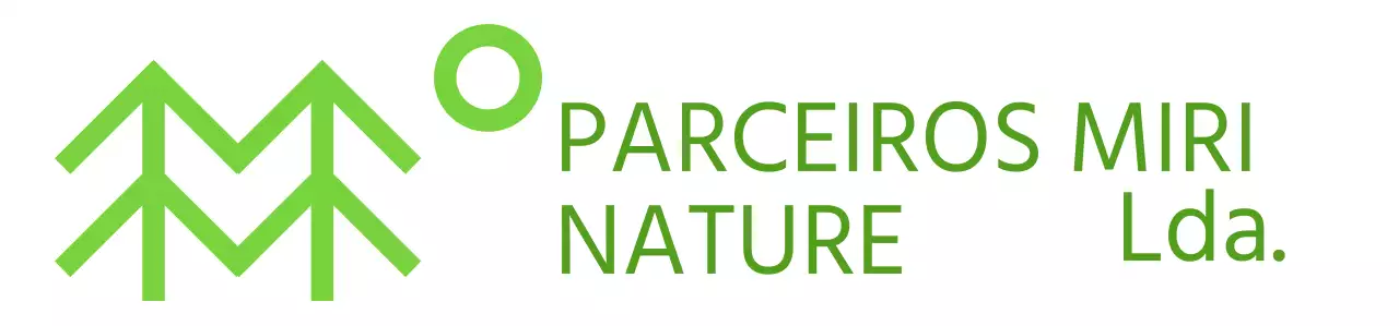 Conservação da natureza simples com ilustrações de árvores e cores verdes