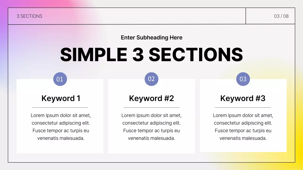 Purple Modern Template Presentation