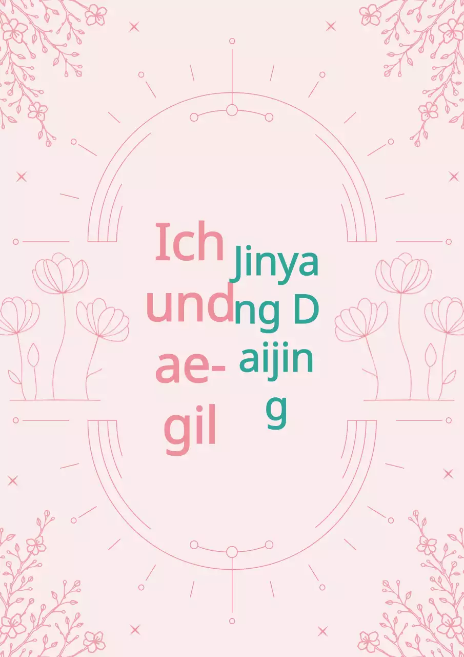 Campanha "Yichun Daigil Ganyang Daigong" moderna da Pink