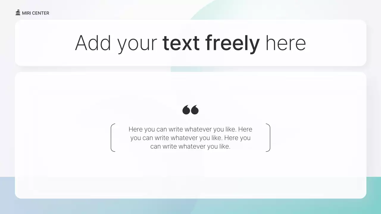 화이트 미니멀 가이드 프리젠테이션