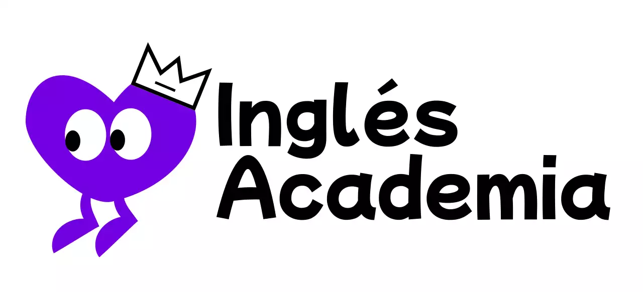 Academia de inglés con un simpático concepto protagonizado por personajes de corazones morados