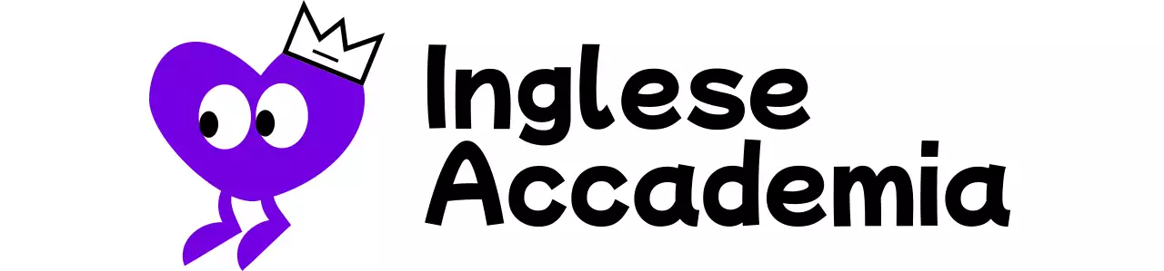 Un simpatico concetto di accademia inglese con un personaggio dal cuore viola