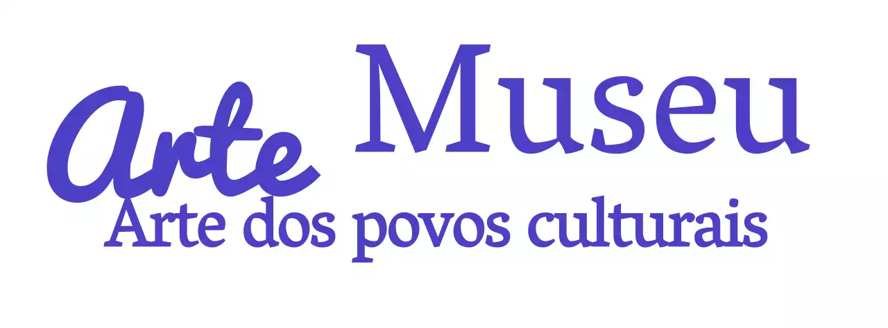 Logótipo de museu com um conceito cursivo elegante