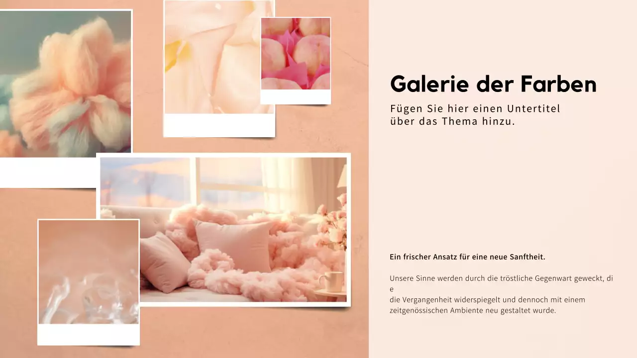 Beige und Weiß: ein eleganter Farbtrendbericht