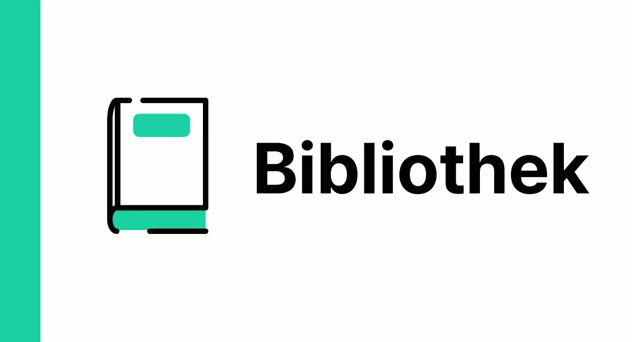 Führer zur Mint Green Book Library