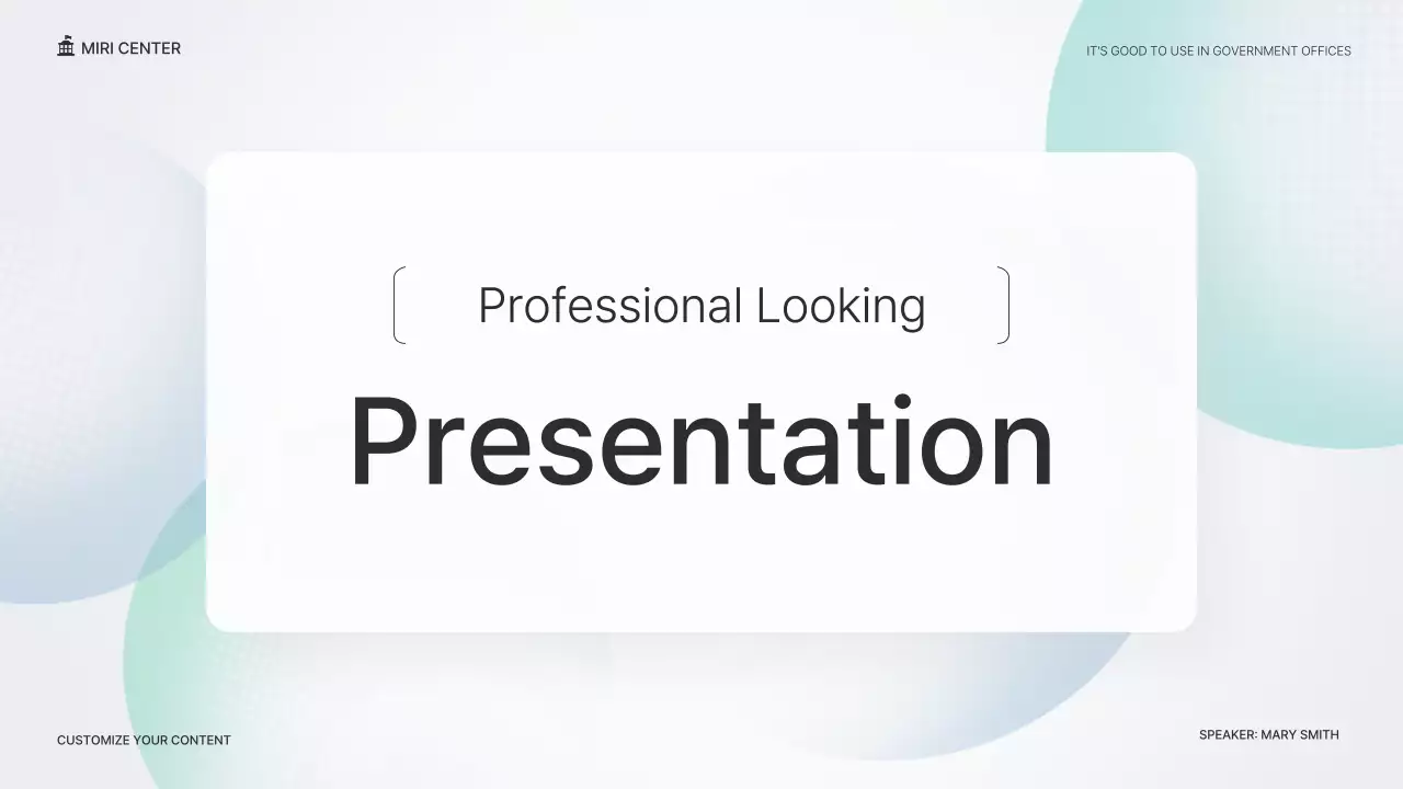 화이트 미니멀 가이드 프리젠테이션