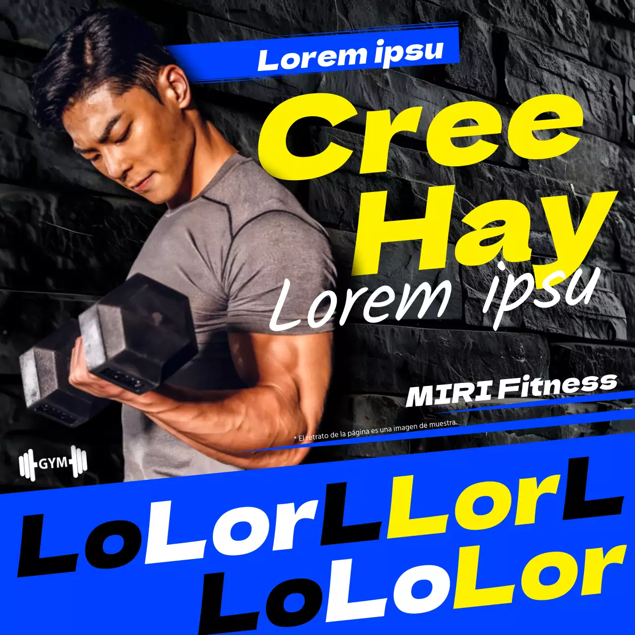 Promover la salud importes resaltados en azul