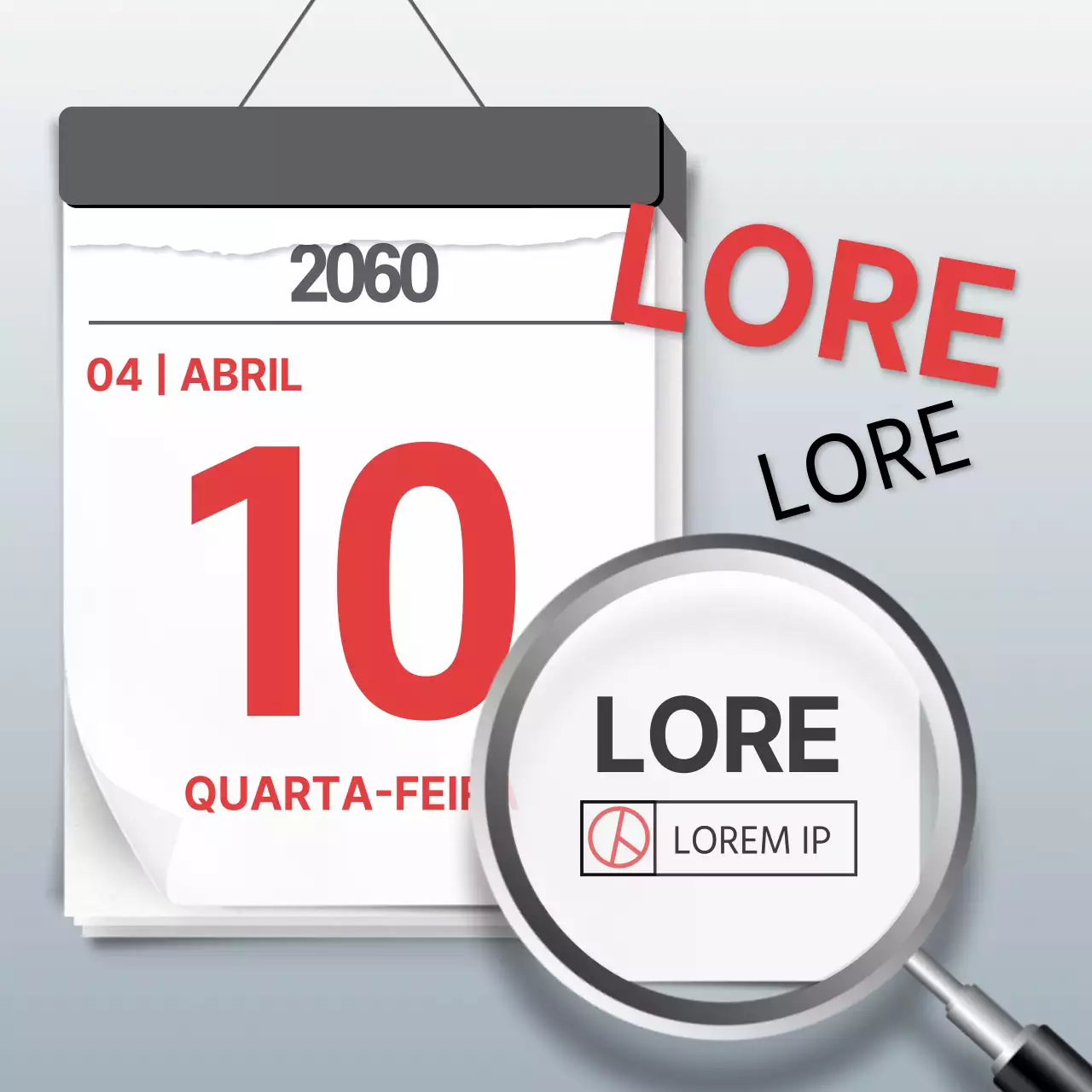 Promover a participação eleitoral com uma simples cor cinzenta e vermelha